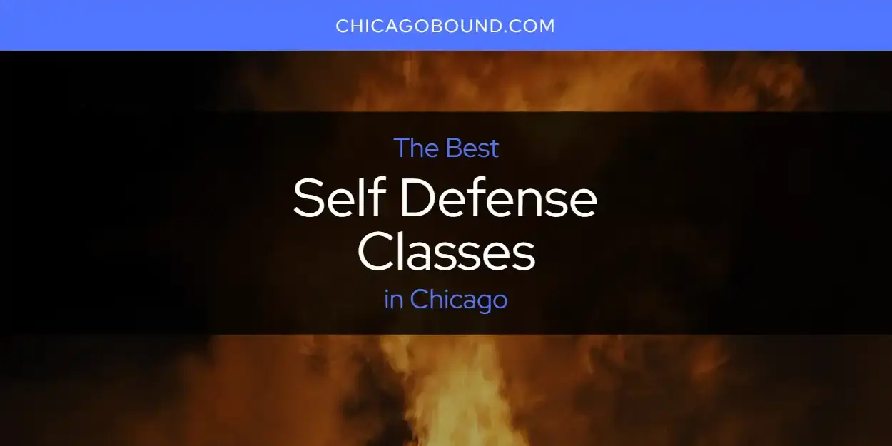 Chicago's Best Self Defense Classes [Updated 2024]