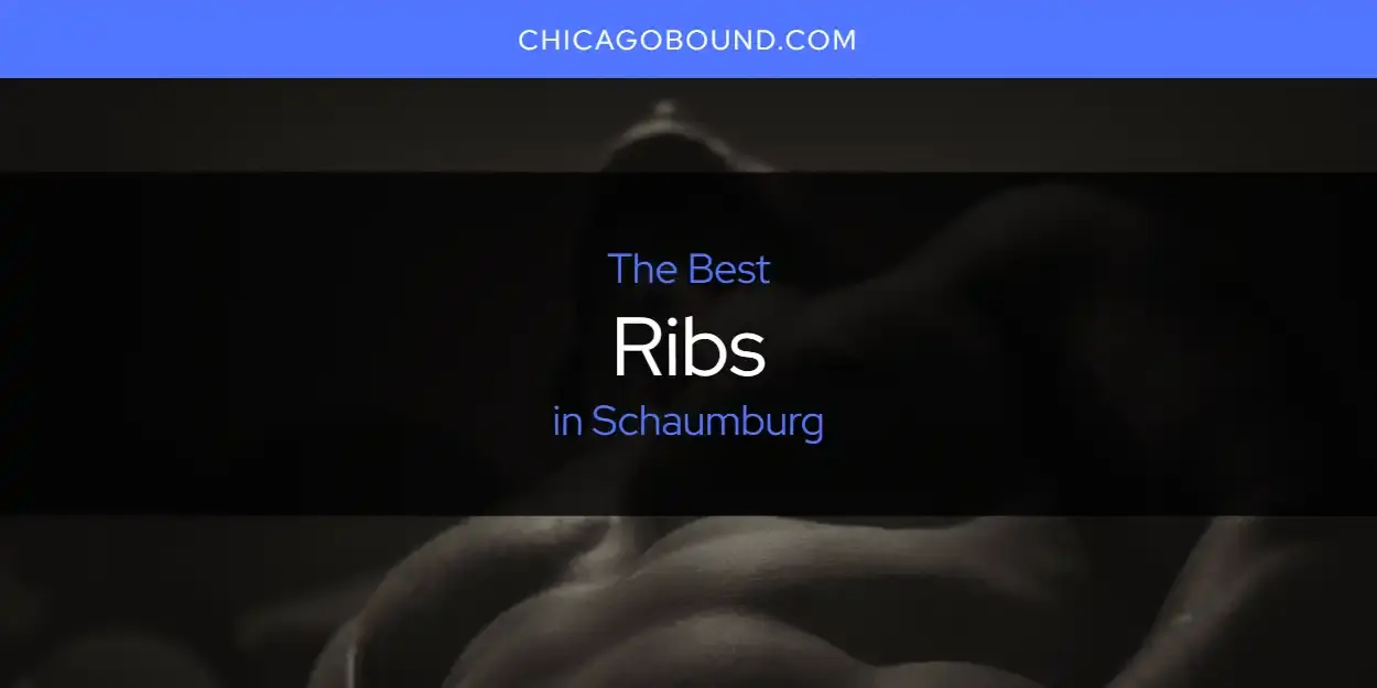 Schaumburg's Best Ribs [Updated 2024]